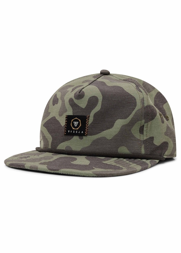 Vissla Lay Day 2 Hybrid Eco Cap - Camo